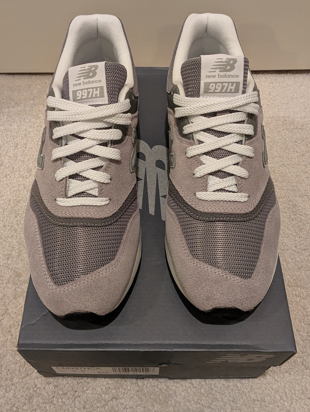 New Balance 997H gray sneakers size 10 NWOT - Picture 4 of 7